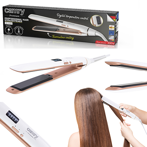 Професійний випрямляч для волосся - кераміко-турмаліновий Camry CR 2322