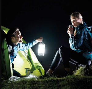 Акумуляторний Ліхтар Power Bank Кемпінговий Ліхтарик Tiross TS-1982 2400mAh Магазин Мобіч