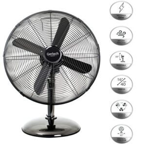 Gerlach GL 7327 Настільний вентилятор Velocity 40см/16": Освіжаючий вітерець в кожен спекотний день