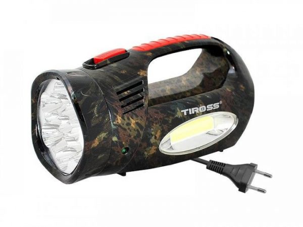 Переносний акумуляторний Ліхтар Tiross TS 760-3 1300mAh 13LED Лампа камуфляж