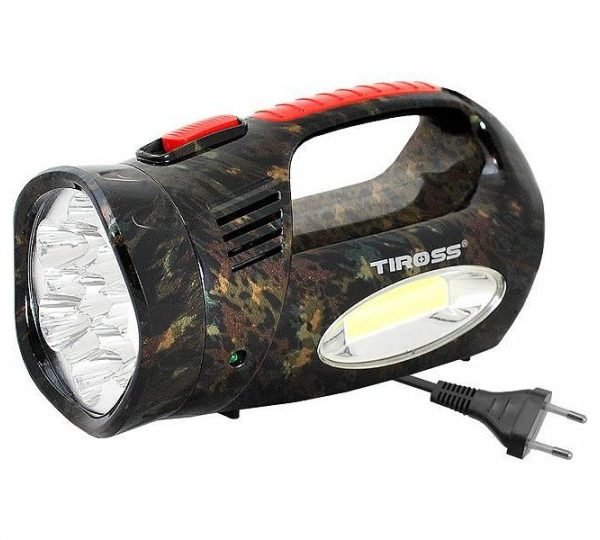 Переносний акумуляторний Ліхтар Tiross TS 760-3 1300mAh 13LED Лампа камуфляж