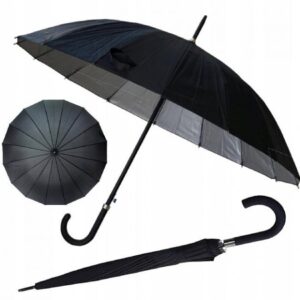 Автоматична Парасолька тростина Зонт Зонтик Tiross TS-136.5 Black