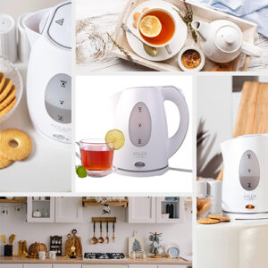 Чайник Adler AD 1207 1L: Мінімалістичний стиль та надійність