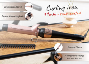 Локон Adler AD 2118 - 32mm: Додайте об'єм і форму своїм локонам