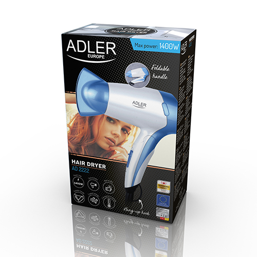 Фен Adler AD 2222 1200W: Швидке висушування волосся з Adler