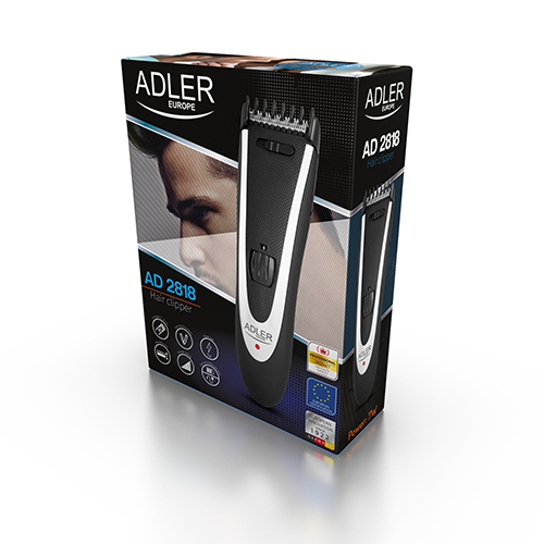 Машинка для стрижки волосся Adler AD 2818: Вдосконалені стрижки завжди під контролем