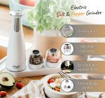 Набір з 3 подрібнювачів для спецій, солі та перцю - USB Adler AD 4449w - Набір подрібнювачів для спецій, солі та перцю від Adler з USB-з'єднанням - Зображення 5