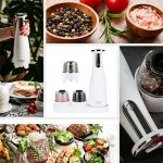 Набір з 3 подрібнювачів для спецій, солі та перцю - USB Adler AD 4449w - Набір подрібнювачів для спецій, солі та перцю від Adler з USB-з'єднанням - Зображення 6