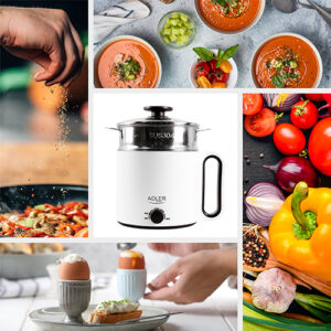 Каструля електрична Adler AD 6417 5в1: Великі можливості в одній каструлі