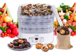 Харчовий дегідратор Adler AD 6658 - Дегідратор для приготування сушених страв та закусок від Adler