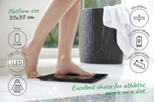 Ваги підлогові Adler AD 8170 - 180 кг - Контролюйте вашу вагу з комфортом