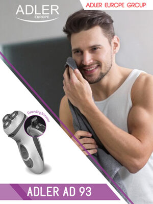 Бритва Adler AD 93: Гладкість і комфорт при голінні