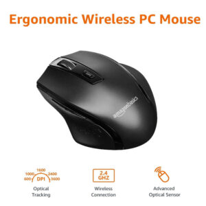 Basics Amazon комп'ютерна миша ергономічна бездротова - DPI регулюється