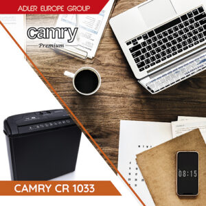 Знищувач документів Camry CR 1033: Знищуйте конфіденційну інформацію з надійним знищувачем документів Camry