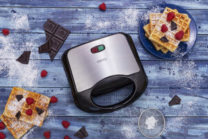 Вафельниця Camry CR 3019 ceramic - Керамічна вафельниця від Camry