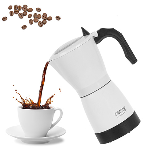 Електрична кавоварка Camry CR 4415W Moka - Смачна кава з Camry
