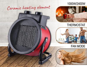 Керамічний тепловентилятор Camry CR 7743 2400W: Тепло та комфорт в будь-яку пору року