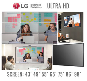 Дисплей Панель Монітор LG ULTRA HD Серія UH5F яскравість 500 кд/м² UHD