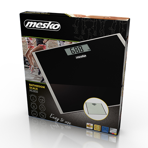 Ваги підлогові Mesko MS 8150b - Надійний контроль ваги