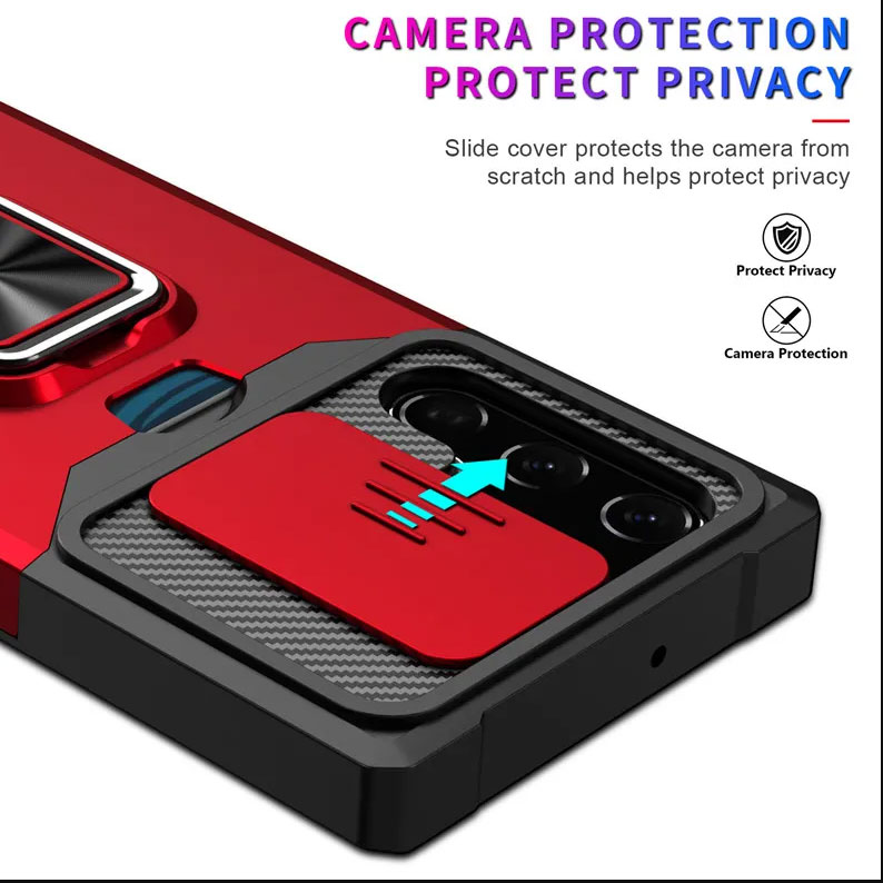 Протиударний чохол для Samsung Galaxy S22 A12s A32 A52A72 A82 A13 A03 A22 S21 FE Note 20 Захист Камери Тримач