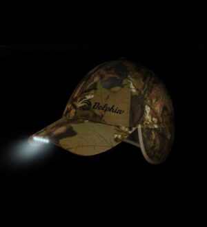 Зимова кепка Delphin with LED із вбудованим світлодіодним ліхтариком