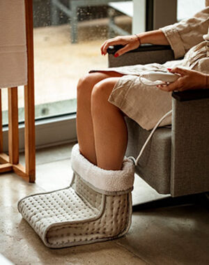 Електрична грілка для ніг з LCD пультом AD ​​7432 Adler: Комфортний обігрівач для ніг з регулюванням температури