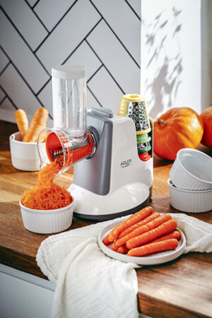 Овочерізка AD 4815 Adler з 5 насадками! Легко. Швидко. Професійно