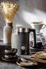 Спінювач молока - спінювання та підігрів Adler AD 4494 black Магазин Мобіч