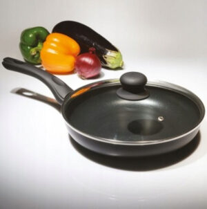 Сковорідка з кришкою Tiross TS-1289P 26см Магазин Мобіч