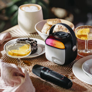 Набір для караоке Adler AD 1199 black - SD/USB/AUX/Bluetooth магазин Мобіч