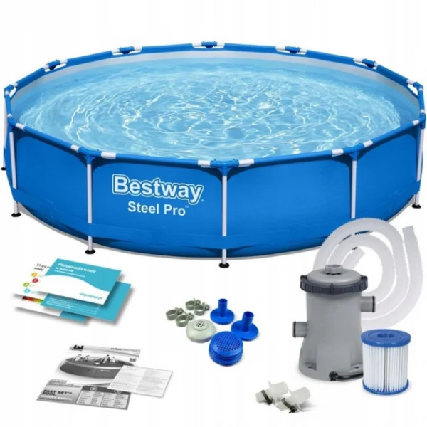 Каркасний Басейн 366x76 см Bestway 56681 - Ідеальний для Літнього Відпочинку