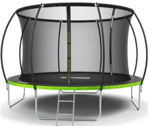 Батут Zipro Jump Pro з Внутрішньою Сіткою 374 см - Великий і Безпечний для Розваг