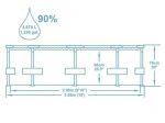 Каркасний Басейн Bestway Steel Pro 305х76 см 56677 - Відмінний Вибір для Літнього Відпочинку - Зображення 5