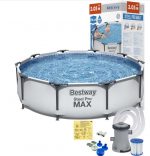 Каркасний Басейн Bestway 56408 305x76 см - Відпочинок на Свіжому Повітрі для Всієї Родини - Зображення 2