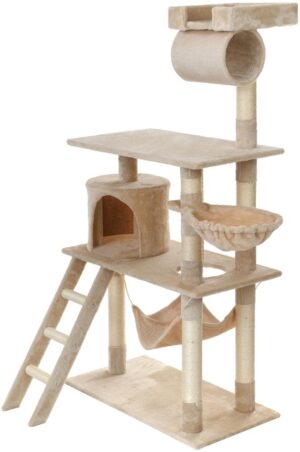 Котяча Кігтеточка з Гамаком - Комфорт та Розваги для Вашого Кота