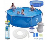 Каркасний Басейн Avenli 300х76 см + Насос + Фільтр - Ідеальний для Літнього Відпочинку