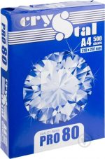 Папір для Офісної Техніки A4 80 г/м² Crystal Pro (500 аркушів) - Зображення 2