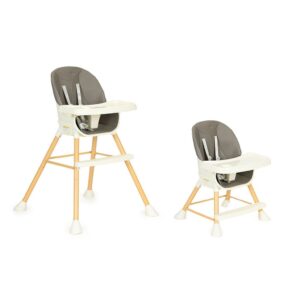 Дитячий стільчик для годування 2в1 ECOTOYS HA-018 Зручність і стиль для вашого малюка