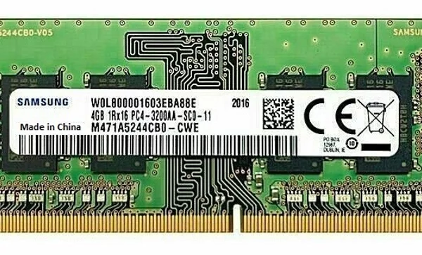 Пам'ять Samsung 4 GB SO-DIMM DDR4 3200 MHz (M471A5244CB0-CWE)