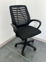 Офісне крісло MS Home MS-105 чорне в сіточку. Ваша формула для комфорту - Зображення 3