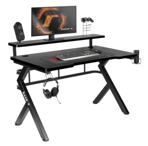 Ігровий стіл Huzaro Hero 5.0 Black Стильний та ергономічний вибір