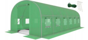Садова Теплиця Funfit 6 x 3 x 200 см 18m2 - Просторе Місце для Рослин