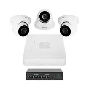 Комплект відеоспостереження на 3 камери GV-IP-K-W81/03 5MP