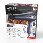 Фен з втягуючим кабелем шнуром Adler AD 2273 2400Вт дифузор Магазин Мобіч