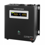 Джерела безперебійного живлення ДБЖ з правильною синусоїдою 24V LPY-W-PSW-2500VA+ 1800Вт 10A/20A - Зображення 2