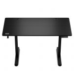 Ігровий електричний комп'ютерний стіл SENSE7 Nojo для геймерів стільниця 120х60 см висота 72-118 см навантаження до 70 кг чорний - Зображення 5