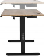 Ігровий стіл SENSE7 Nojo Wenge 140x70 см Елегантність і комфорт для геймерів у темному відтінку - Зображення 5