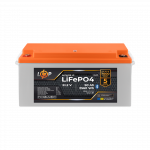 Акумулятор Літій-залізо-фосфатний LogicPower LP LiFePO4 51.2V 50 Ah 2560Wh BMS 80A/50А пластик Smart BT