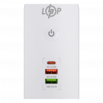 Мережевий фільтр Подовжувач LogicPower 5x220V-2500W 1xUSB-38W/PD/QC3.0 1xType-C 20W 1xUSB 18W - Зображення 4