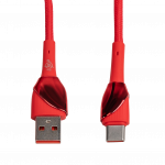 Кабель Шнур LogicPower USB 3.0 to USB Type-C 30W із швидкою зарядкою QC 1м C301FC - Зображення 2